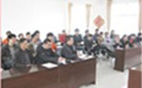 汶上公司组织全体干部职工观看学习《感动中国2010、2011颁奖晚会》